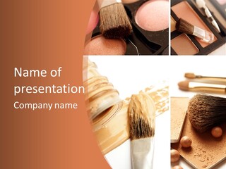 Makeup Products PowerPoint Template
