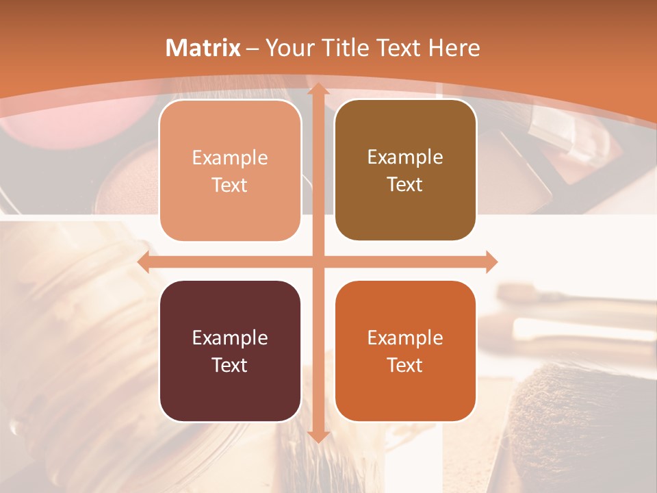 Makeup Products PowerPoint Template