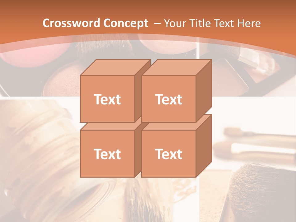 Makeup Products PowerPoint Template