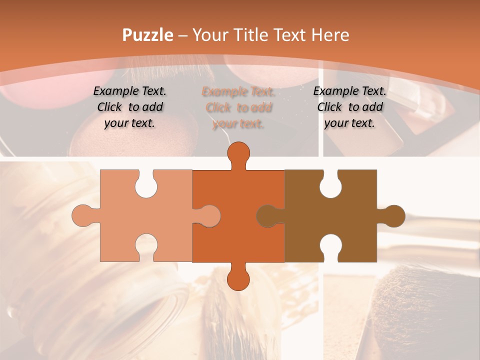 Makeup Products PowerPoint Template