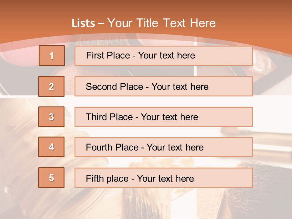 Makeup Products PowerPoint Template