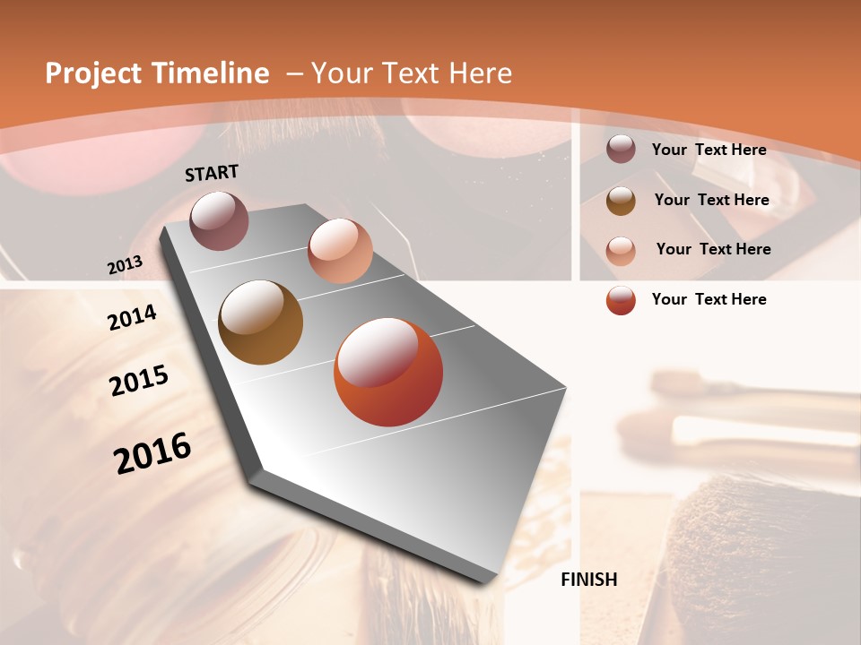 Makeup Products PowerPoint Template