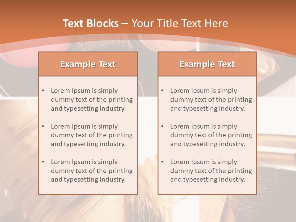 Makeup Products PowerPoint Template
