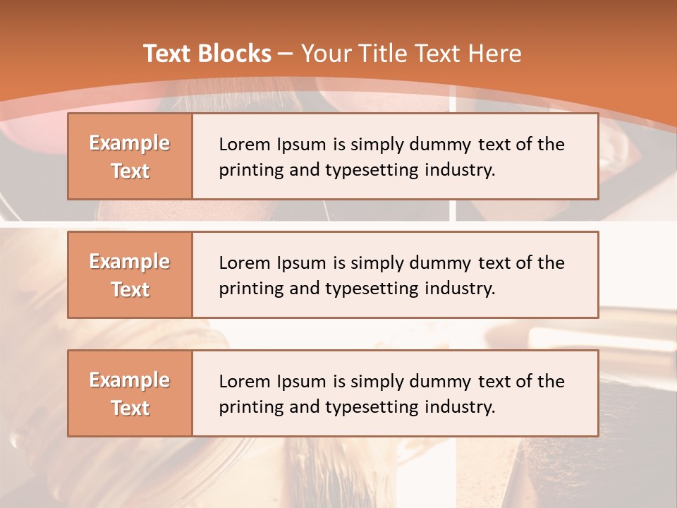 Makeup Products PowerPoint Template