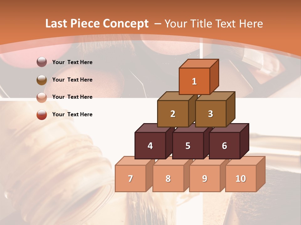 Makeup Products PowerPoint Template