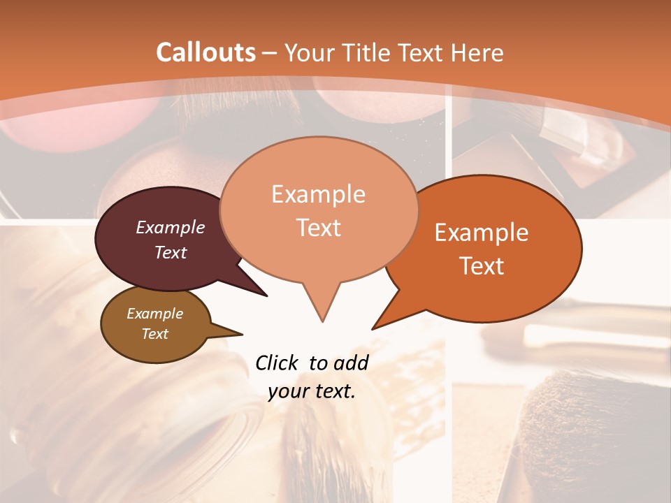 Makeup Products PowerPoint Template