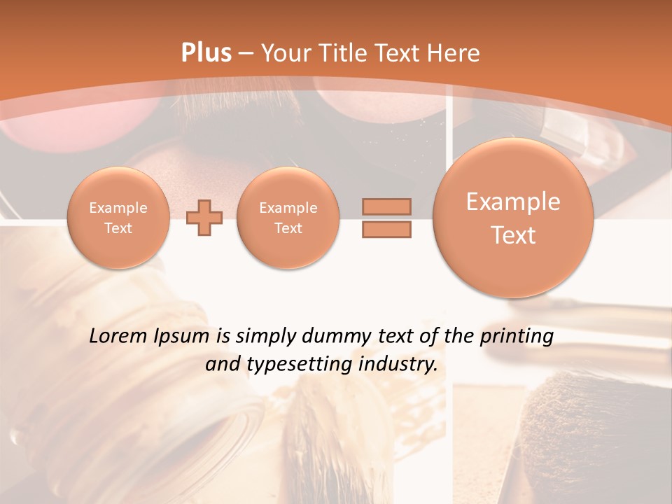 Makeup Products PowerPoint Template