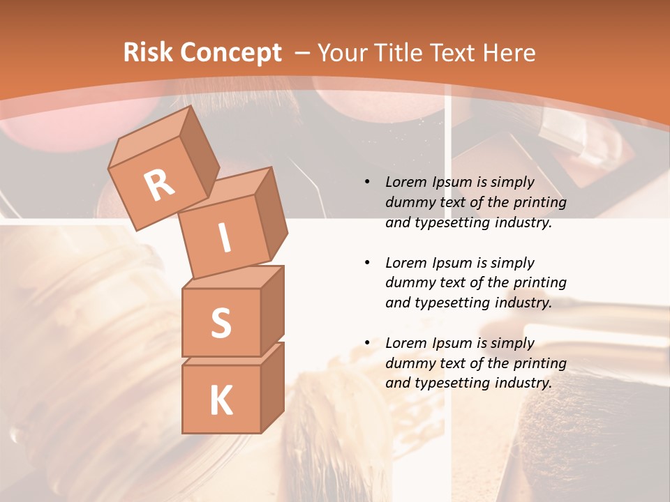 Makeup Products PowerPoint Template