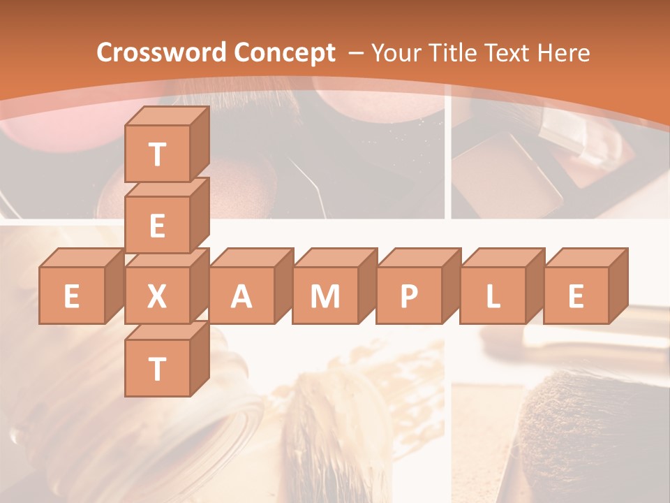 Makeup Products PowerPoint Template