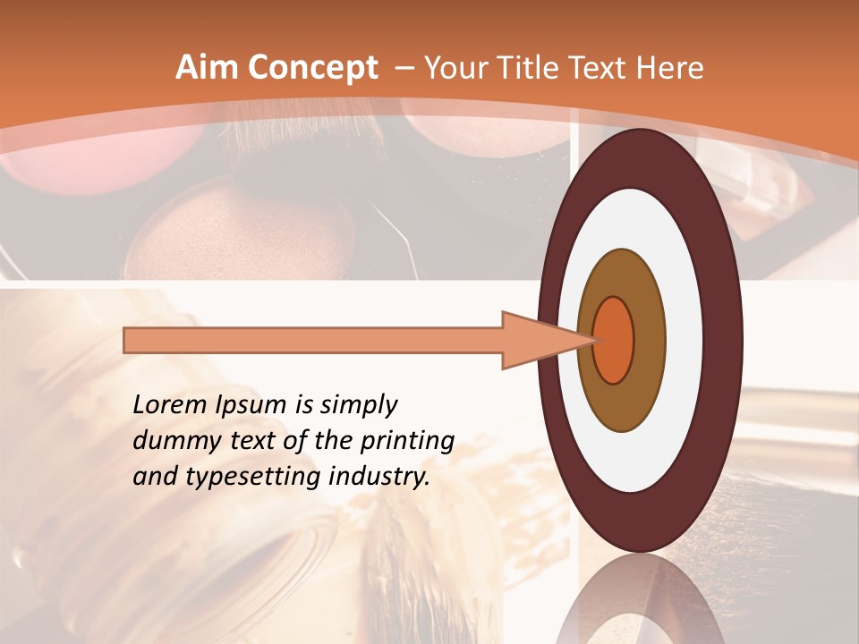 Makeup Products PowerPoint Template