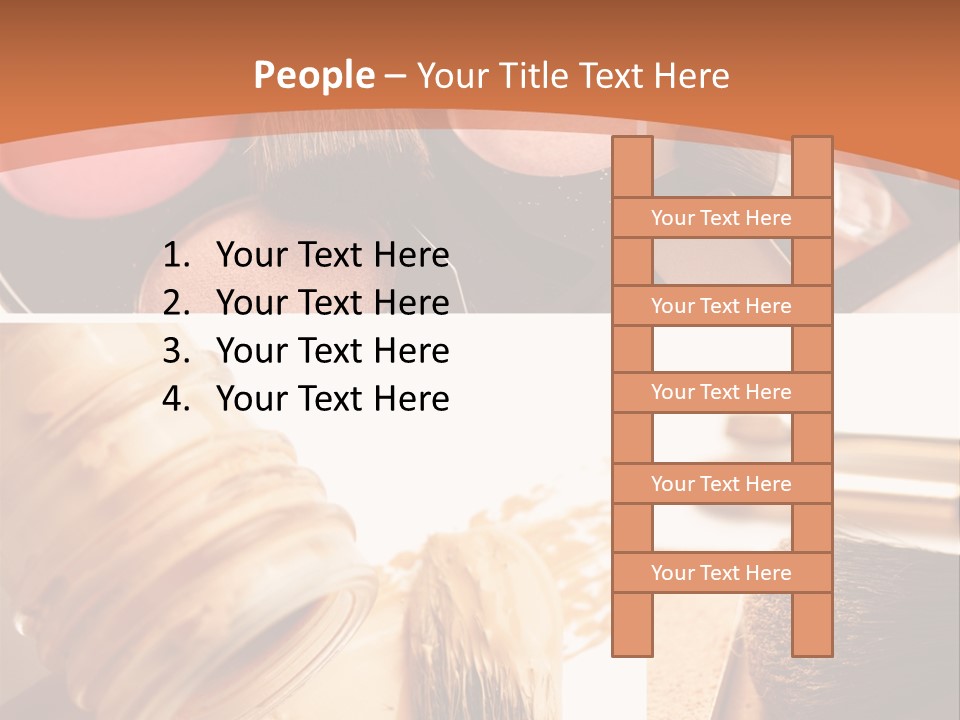 Makeup Products PowerPoint Template
