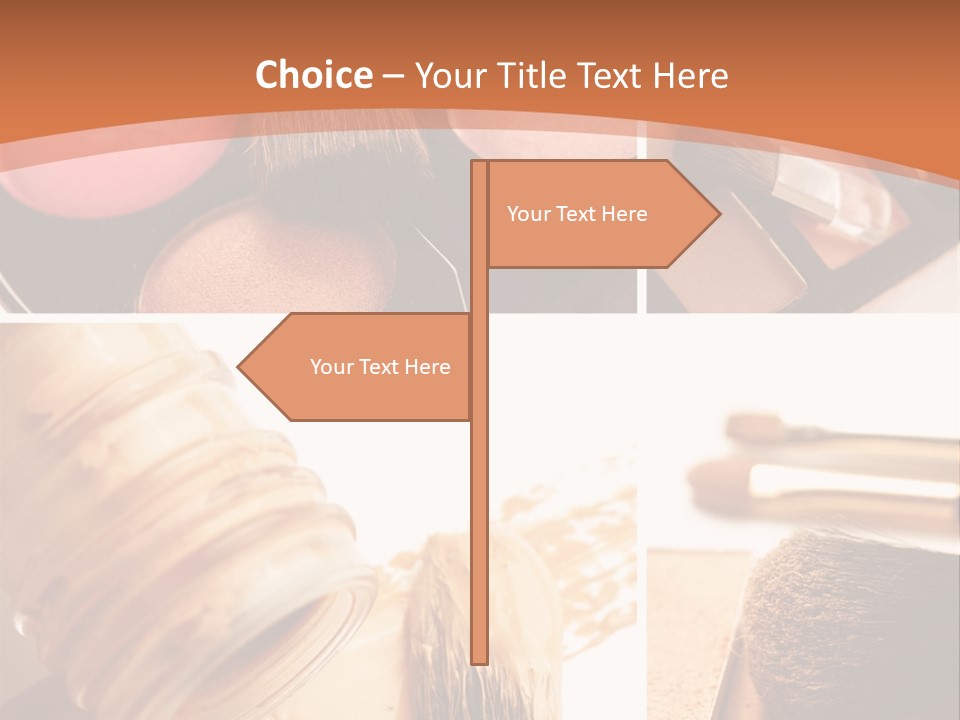 Makeup Products PowerPoint Template