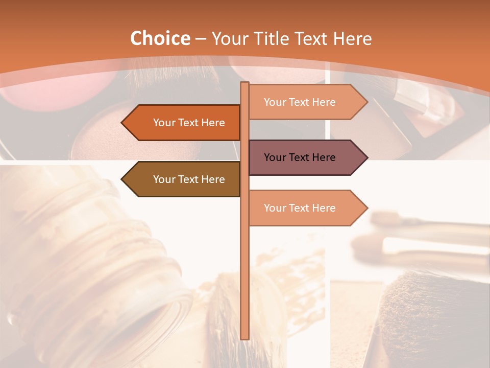 Makeup Products PowerPoint Template