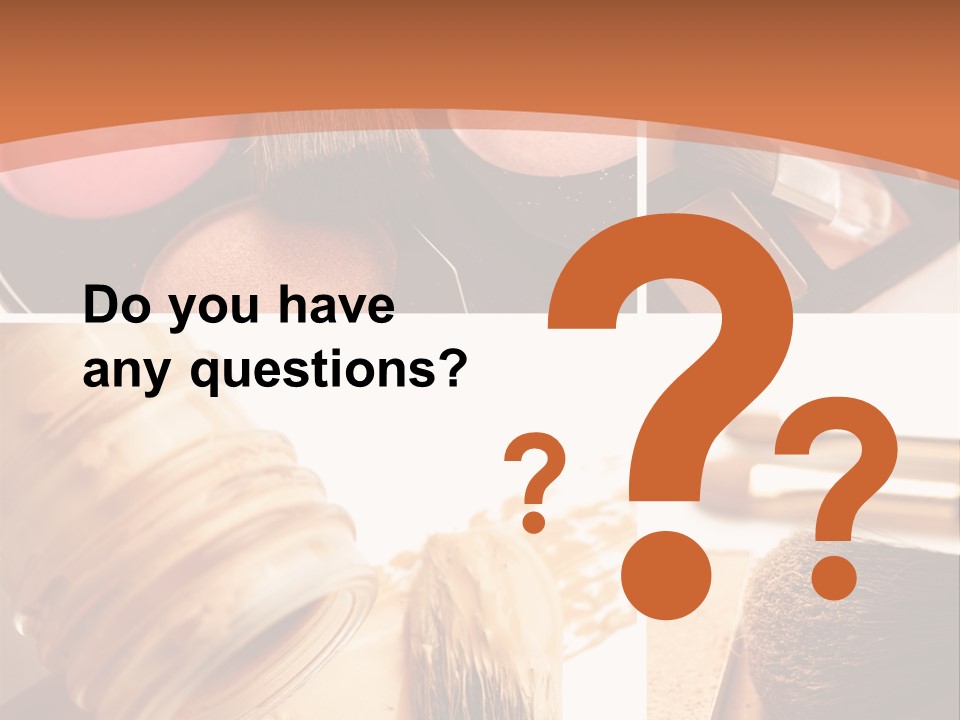 Makeup Products PowerPoint Template