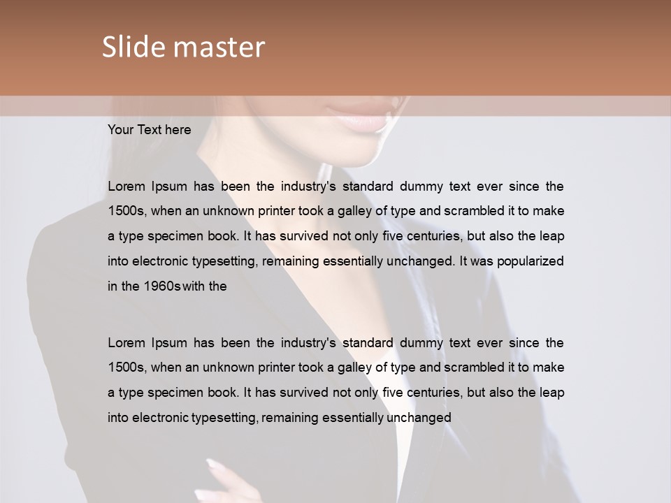 Looking Beautiful Pretty PowerPoint Template