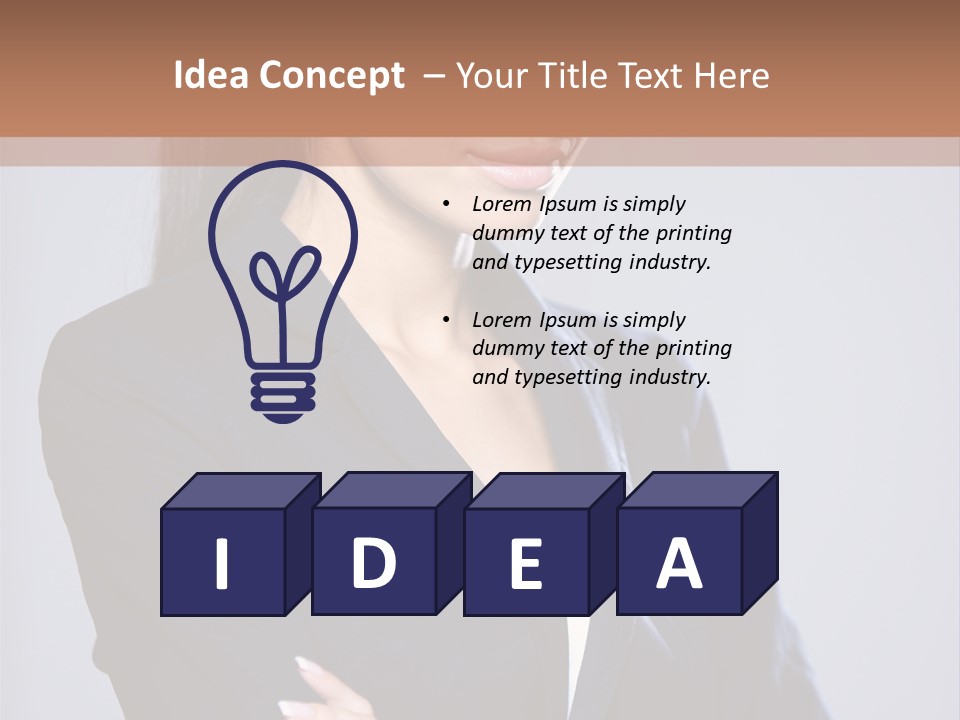 Looking Beautiful Pretty PowerPoint Template