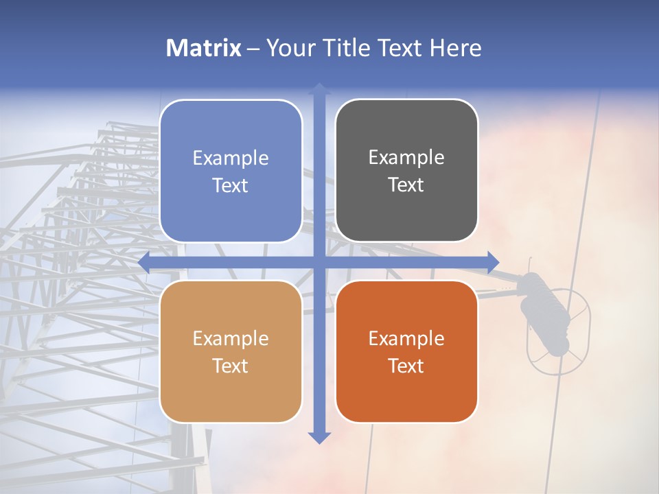 Electricity Insulator Voltage PowerPoint Template
