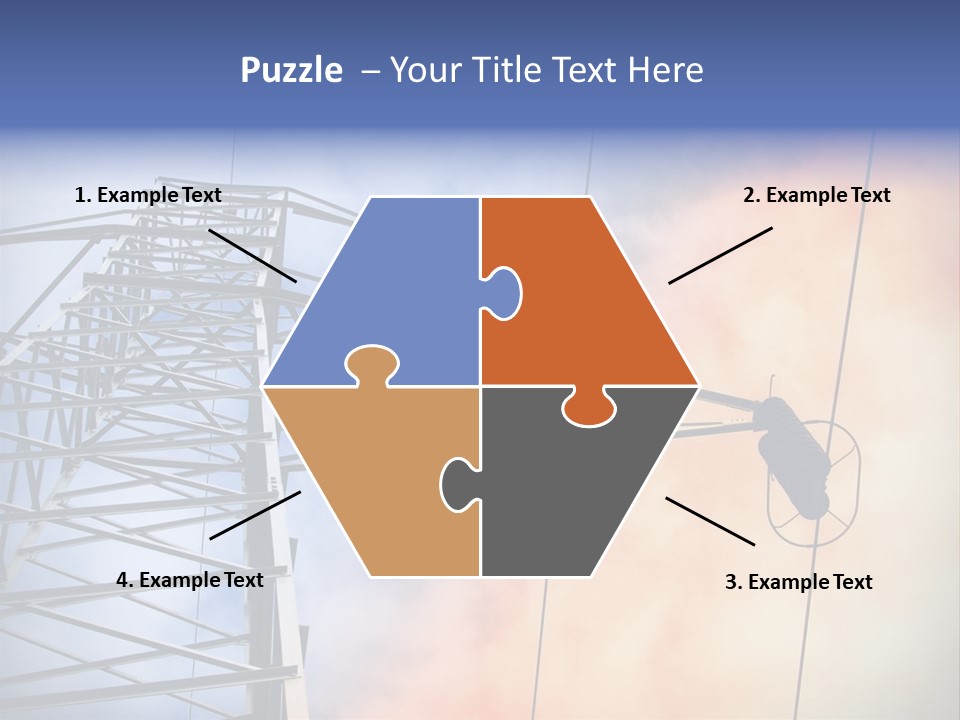 Electricity Insulator Voltage PowerPoint Template
