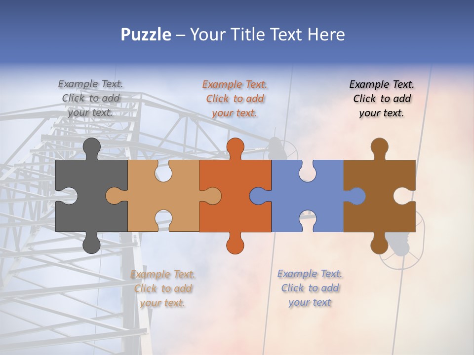 Electricity Insulator Voltage PowerPoint Template