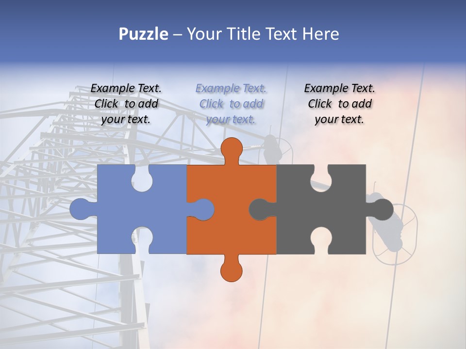Electricity Insulator Voltage PowerPoint Template