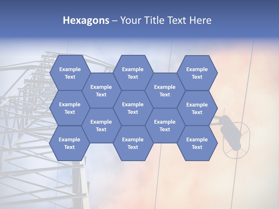 Electricity Insulator Voltage PowerPoint Template