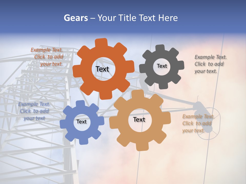 Electricity Insulator Voltage PowerPoint Template