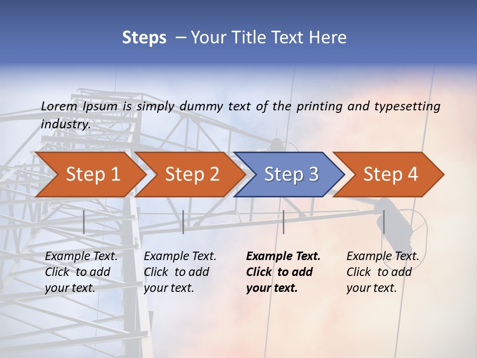 Electricity Insulator Voltage PowerPoint Template