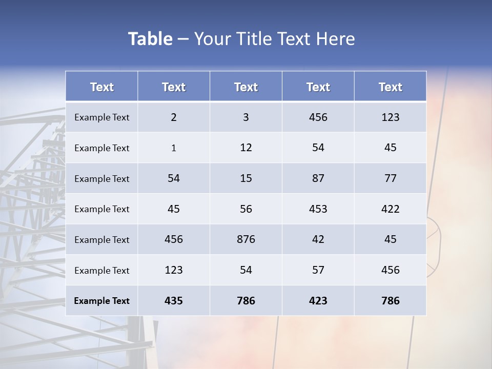 Electricity Insulator Voltage PowerPoint Template