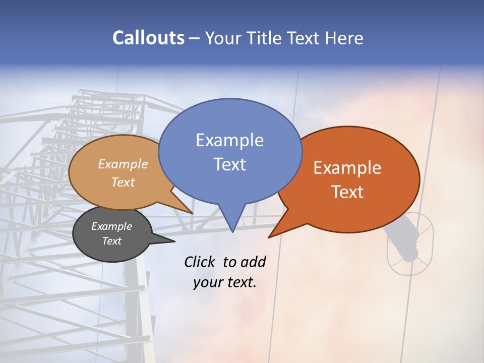 Electricity Insulator Voltage PowerPoint Template