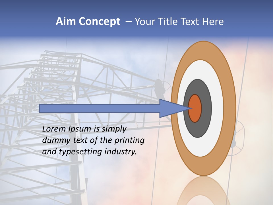 Electricity Insulator Voltage PowerPoint Template