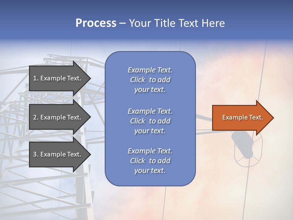 Electricity Insulator Voltage PowerPoint Template