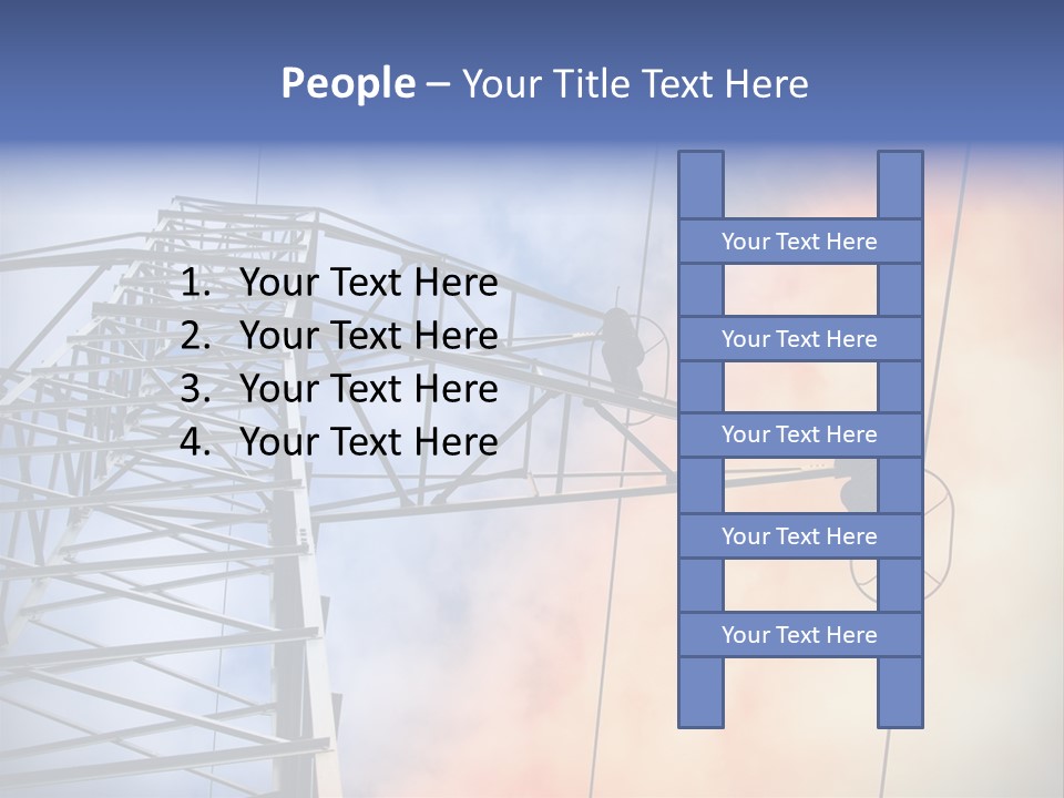 Electricity Insulator Voltage PowerPoint Template