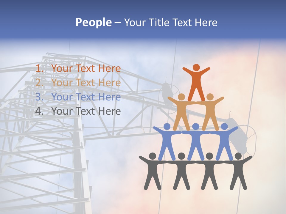 Electricity Insulator Voltage PowerPoint Template