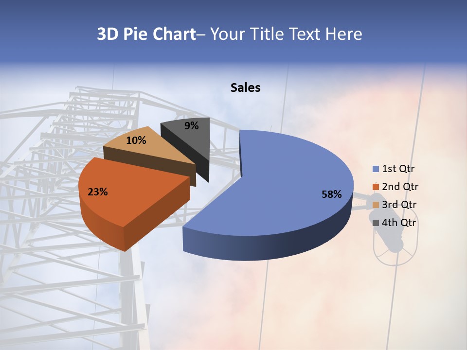 Electricity Insulator Voltage PowerPoint Template