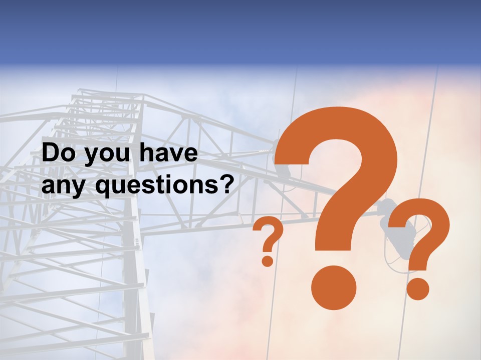 Electricity Insulator Voltage PowerPoint Template