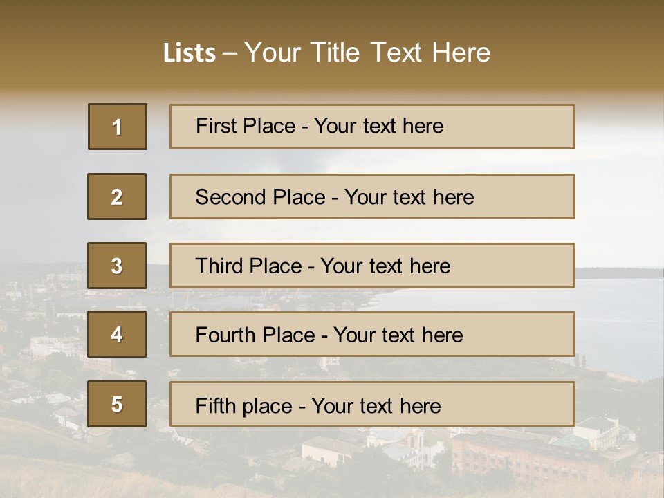 Shore Kerch Day PowerPoint Template