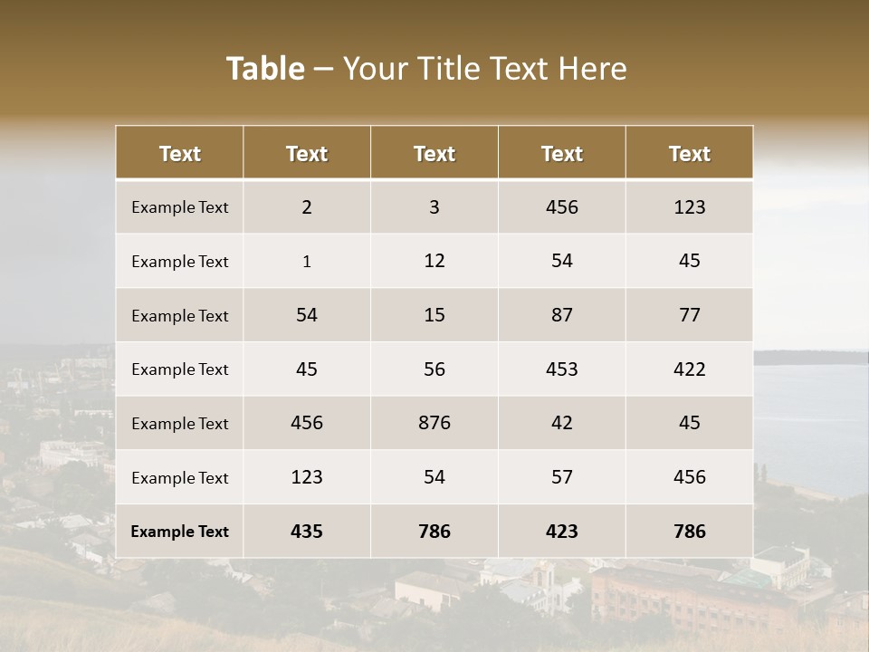 Shore Kerch Day PowerPoint Template