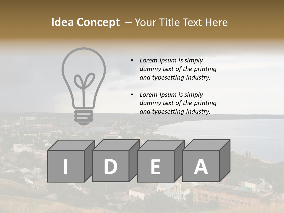 Shore Kerch Day PowerPoint Template