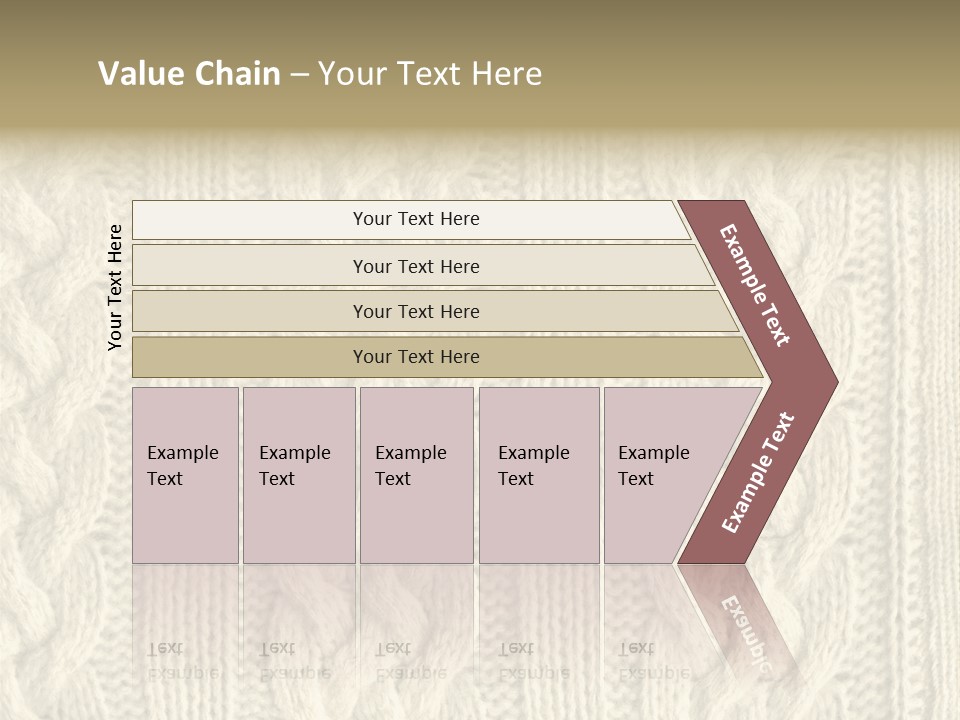Knit Texture PowerPoint Template