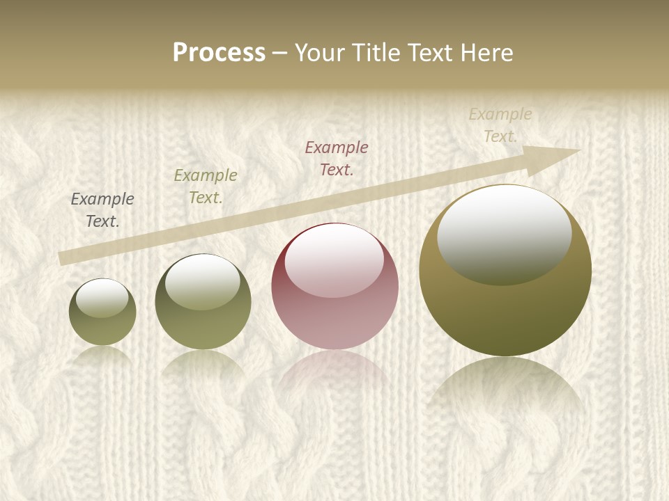 Knit Texture PowerPoint Template