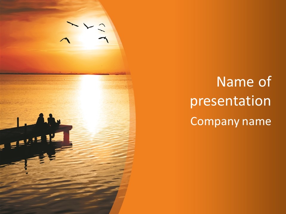 Embarcadero Talking Ocean PowerPoint Template