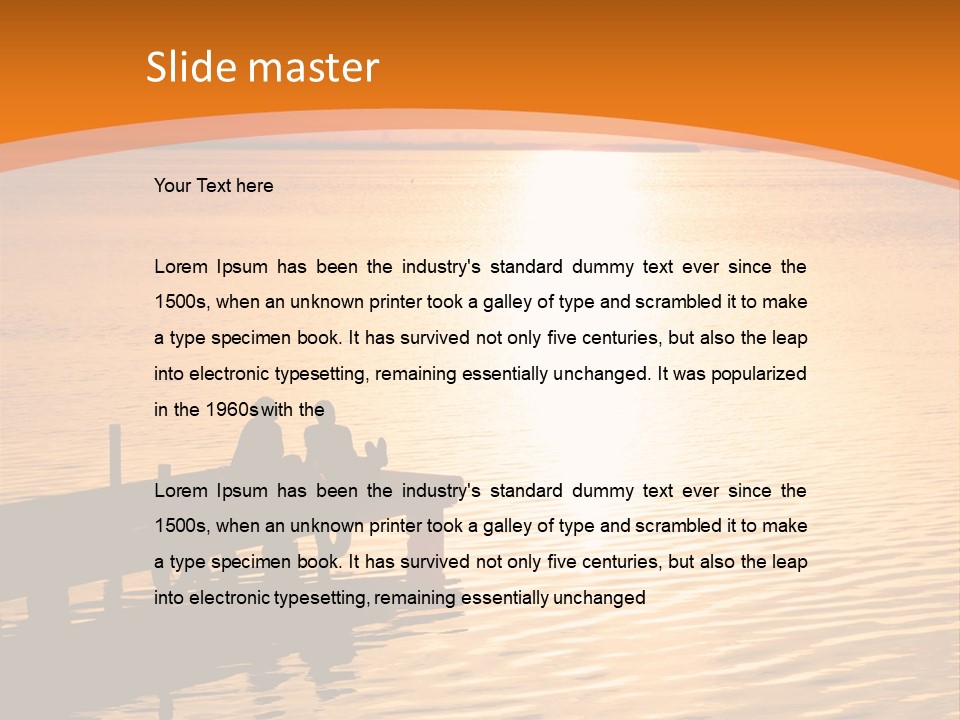 Embarcadero Talking Ocean PowerPoint Template