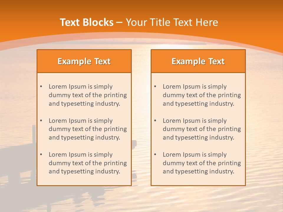 Embarcadero Talking Ocean PowerPoint Template