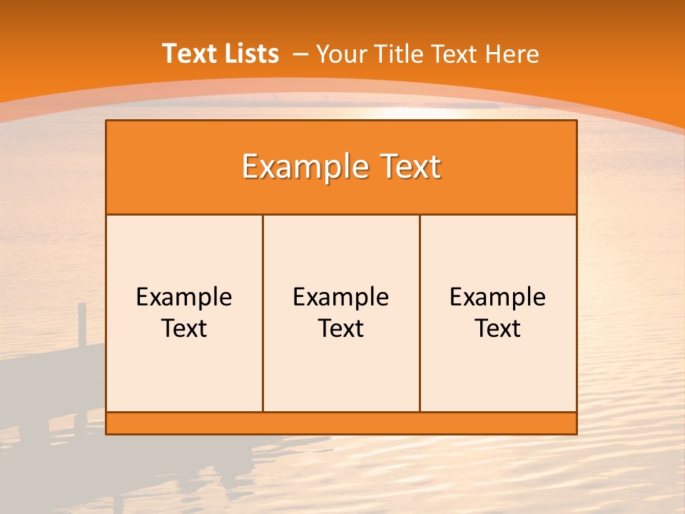 Embarcadero Talking Ocean PowerPoint Template