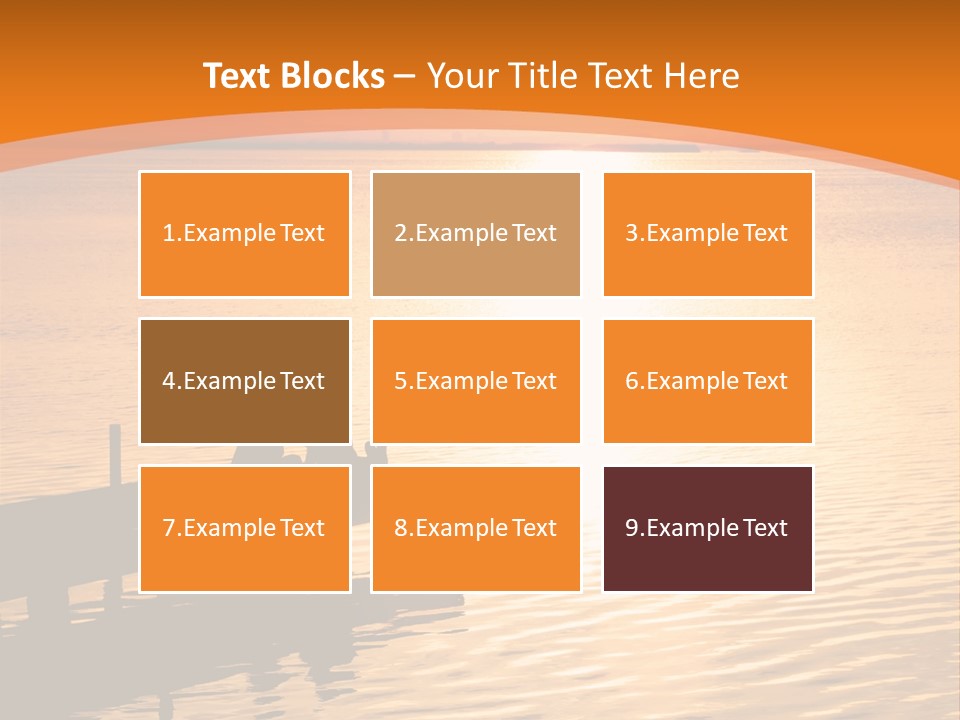 Embarcadero Talking Ocean PowerPoint Template