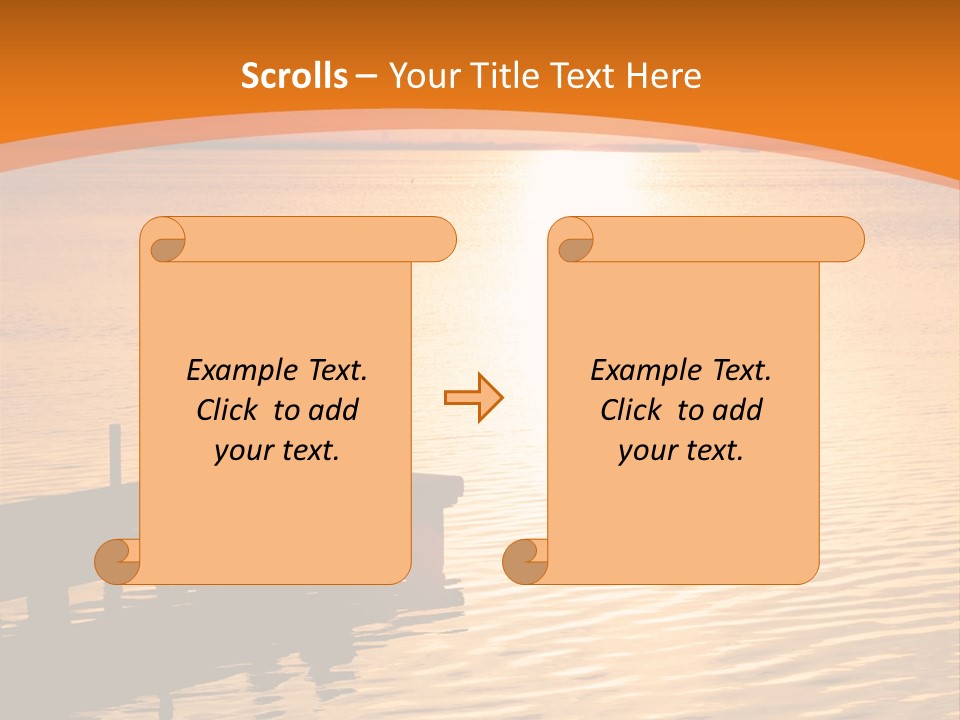 Embarcadero Talking Ocean PowerPoint Template