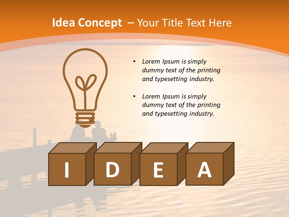Embarcadero Talking Ocean PowerPoint Template