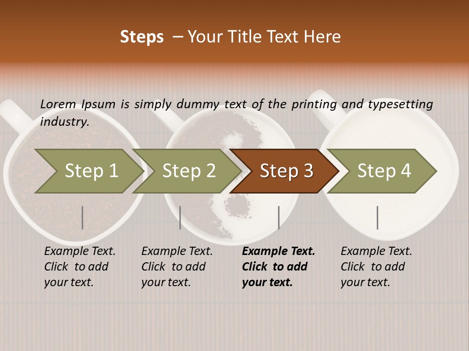 Ying Yang Coffee PowerPoint Template