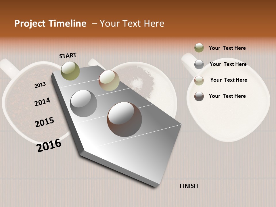 Ying Yang Coffee PowerPoint Template