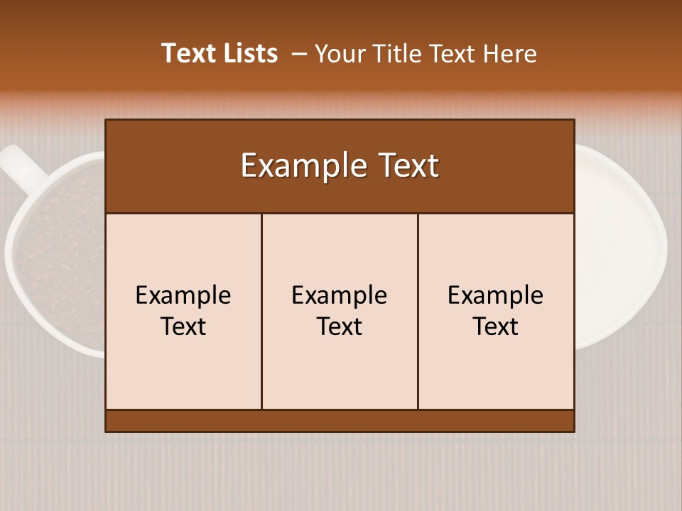 Ying Yang Coffee PowerPoint Template